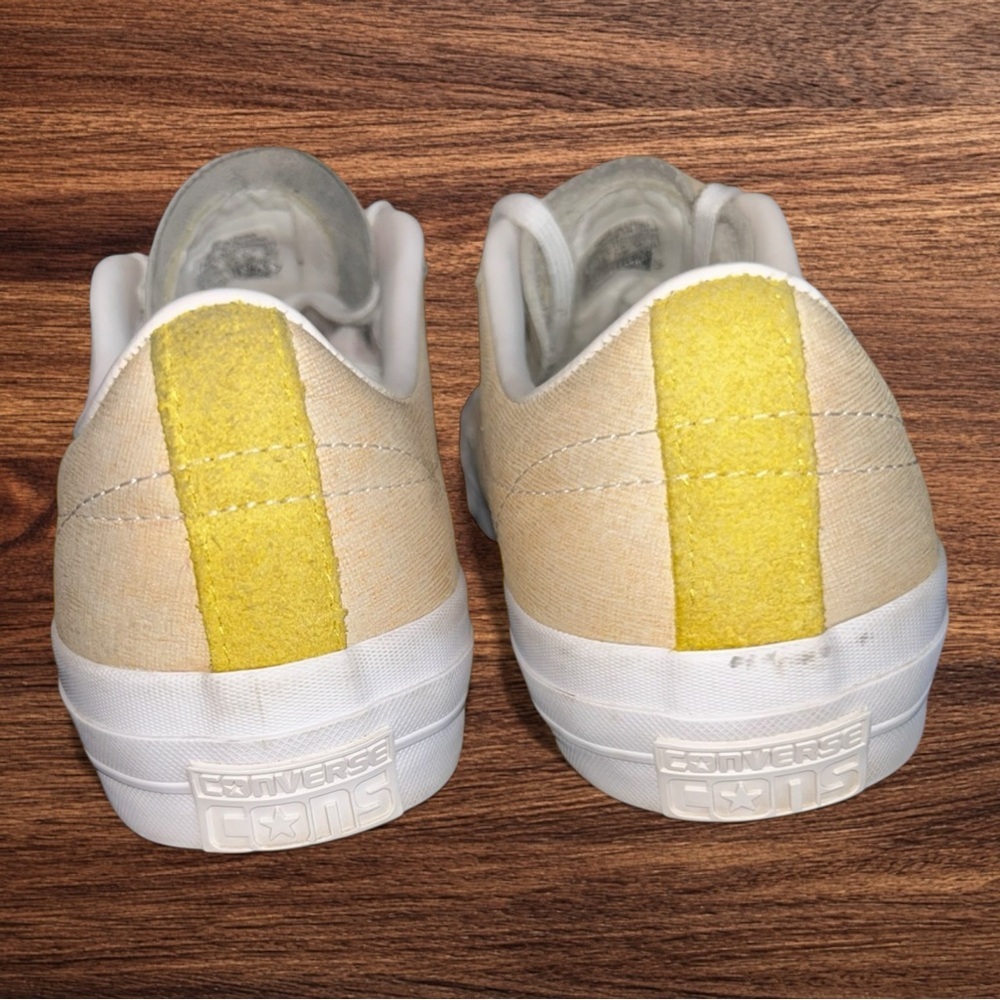 Converse One Star Ox Shoes Leather Bitter Lemon/White (153994C) Men’s 8.5 - Picture 6 of 11